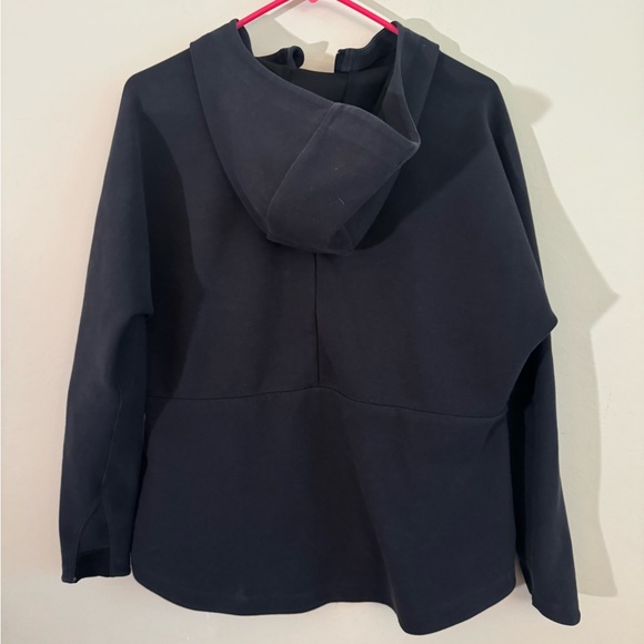 Athleta Modern Life Hoodie Jacket Full Zip Sz M Black/Gray 201222 - Picture 5 of 5